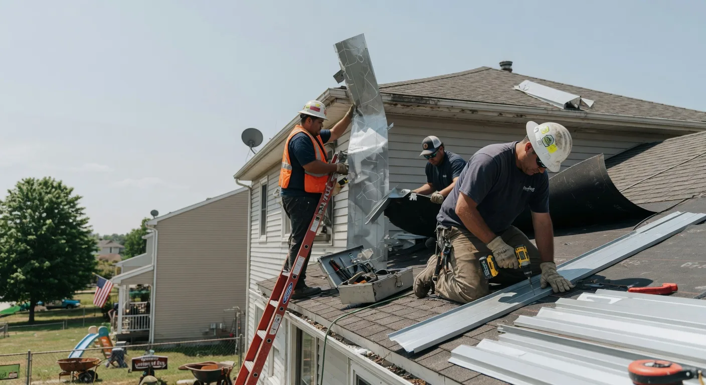 Storm Damage Metal Roof Repair in Pleasant Hill, TN